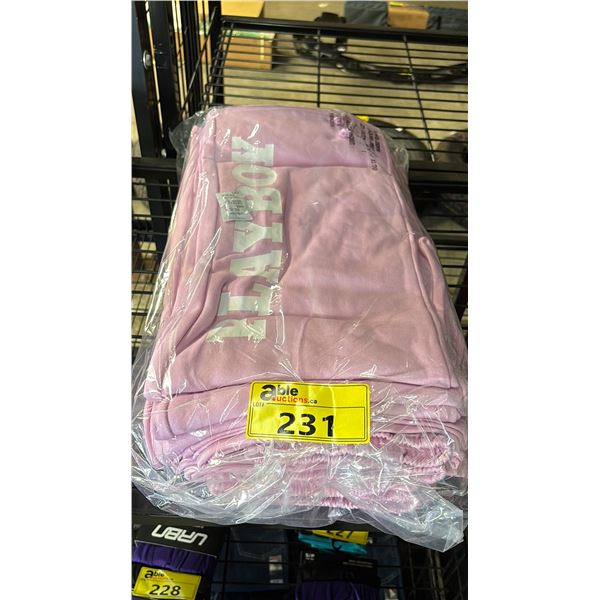 PLAYBOY LILAC SACHET SWEATPANTS *SIZE EXTRA SMALL, SMALL  MEDIUM, LARGE, EXTRA LARGE - 6 PAIRS*
