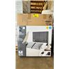 Image 1 : HOME TRENDS TWIN SIZE GREY FOLDING HEADBOARD