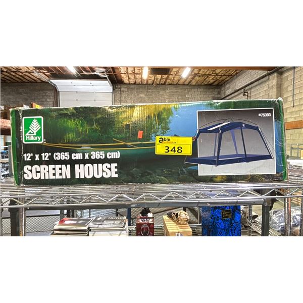 HILLARY 12' X 12' SCREEN HOUSE