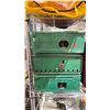 Image 2 : VINTAGE COLEMAN COOLER, 3 COLEMAN CAMP STOVES, CAMP LIGHTS, COMPACT PORTABLE CAMPING SHOWER & MORE