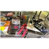 Image 3 : SHELF OF ASSORTED KITCHEN UTENSILS/CUTLERY, KITCHEN SCALES & MORE