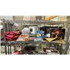 Image 1 : ELIMINATOR POWER BOX, COMPACT AIR COMPRESSOR, ASSORTED SHOP RAGS, MICROFIBRES & MORE