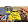 Image 3 : BEACH TOOL BOX WITH CONTENTS, PLIERS SETS, MULTIPURPOSE BRUSH SET, JIG SAW BLADES, NON CONTACT