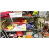 Image 1 : HYPER TOUGH RECIPROCATING SAW JOBMATE WRECKING BAR SET, JERRY CANS, MASTERCRAFT AIR POWERED BRAD