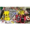 Image 3 : STAINLESS STEEL BAR TOOLS, SOCKET SET, 37 PC SCREWDRIVER BIT SET, PLIERS, STANLEY PLIER SET,