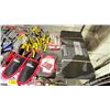 Image 4 : STAINLESS STEEL BAR TOOLS, SOCKET SET, 37 PC SCREWDRIVER BIT SET, PLIERS, STANLEY PLIER SET,