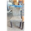 Image 2 : 4 ASSORTED UPHOLSTERED DINING CHAIRS *REQUIRE CLEANING*