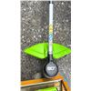 Image 2 : GREENWORKS PRO 80V CORDLESS GRASS TRIMMER - *NO CHARGER/WORKING CONDITION UNKNOWN*