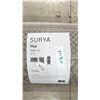 Image 2 : CARPET 6'7" X 9'. SURYA PISA CREAM. LIKE NEW CONDITION