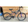 Image 1 : SUPERCYCLE NITROUS BLACK & PURPLE 21 SPEED BIKE