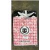Image 2 : 4 DECRUM WOMENS 3/4 SLEEVE WHITE BASE/BLACK EXTRA EXTRA LARGE SHIRTS