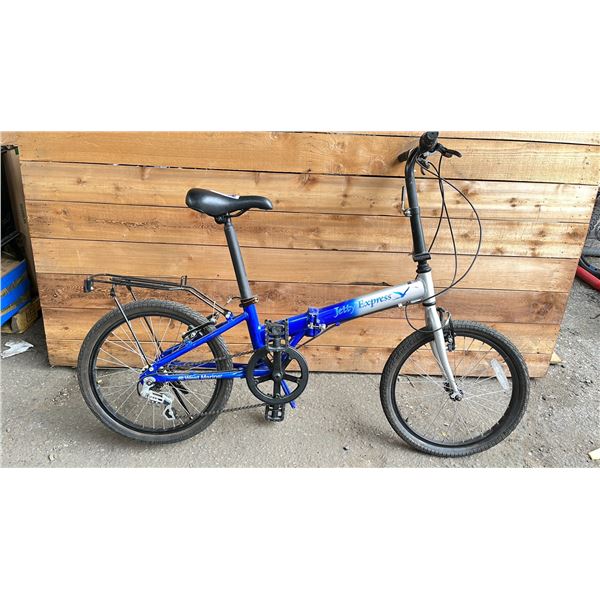 JETTY EXPRESS WEST MARINE BLUE & WHITE 3 SPEED BIKE