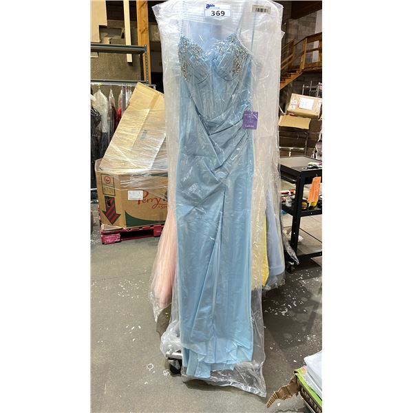 LADIVINE LIGHT BLUE SIZE 4 DRESS