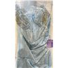 Image 2 : LADIVINE LIGHT BLUE SIZE 4 DRESS