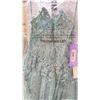 Image 2 : LADIVINE DUSTY TEAL SIZE 6 DRESS