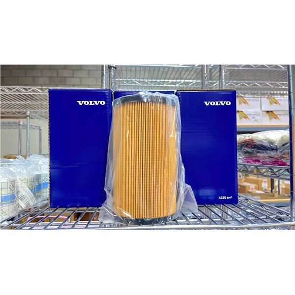 3 VOLVO 23958454 OIL FILTERS