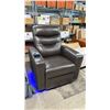 Image 1 : ELECTRIC ROCKING RECLINER WITH POWER CORD, HEATING, COOLING AND UNDER LIGHTING