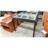 Image 2 : WOODEN CHERRY LOOK SINGLE DRAWER NIGHTSTAND