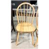 Image 2 : TWO LIGHT WOODEN DINING CHAIRS