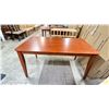 Image 2 : *IN BOX* CHERRY LOOK DINING TABLE - 59"W X 35.5"D X 30"H