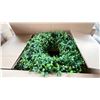Image 2 : PALLET OF HOME GOODS - PLASTIC WREATHS, WOODEN WREATHS, DECOR WREATHS & MORE *MUST TAKE ALL ON