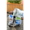 Image 1 : PALLET OF HOME GOODS - SALUSPA ICE BATH, COLEMAN TENTS, INFLATABLE POOL, PADDLEBOARD, CUISINART