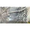 Image 2 : PALLET OF RUGS, CANDLES, KING SIZE MATTRESS TOPPER, BATH MATTS, STAINLESS STEEL WASTE RECEPTACLES,