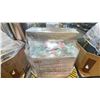 Image 1 : PALLET OF 7.5' PRE LIT CHRISTMAS TREE, EASTER DECOR, EASTER BASKET STUFFING, HALLOWEEN DECOR & MORE