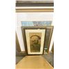 Image 2 : STACK OF ASSORTED FRAMED PRINTS