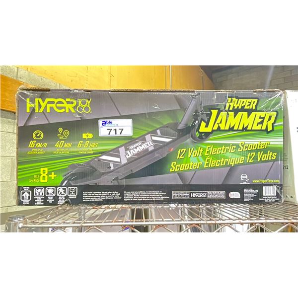 HYPER JAMMER 12 V ELECTRIC SCOOTER