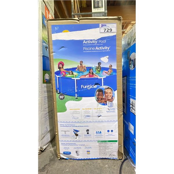 FUNSICLE 12' ABOVE GROUND ACTIVITY POOL