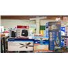 Image 1 : WESTINGHOUSE 52" AIDEN CEILING FAN, HEATER + FAN, VAPORIZER, CORDLESS PET HAIR VACUUM & CERAMIC