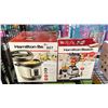 Image 1 : HAMILTON BEACH 8 QUART PRESSURE COOKER & BLENDER