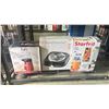Image 1 : SMALL APPLIANCES INCLUDING - POPCORN MAKER, SINGLE COIL BURNER & PERSONAL BLENDER