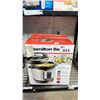 Image 1 : HAMILTON BEACH 8 QT PRESSURE COOKER