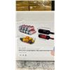 Image 2 : 11 PIECE SET CLEAR FRIDGE ORGANIZATION BIN SET *IN BOX*