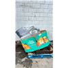 Image 1 : PALLET OF PLANTER POTS, PLANT SHEPHERD HOOKS, HOSE REELS & MORE