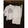 Image 2 : UNIFORME DE KARATÉ GR: 2/150 BLANC LOGO JKS