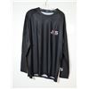 Image 1 : CHANDAIL À MANCHES LONGUES-HOMMES-NOIR 85% POLY-15% SPANDEX LOGO JKS / MMA GR 4XL