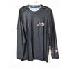 Image 1 : CHANDAIL À MANCHES LONGUES-HOMMES-NOIR 85% POLY-15% SPANDEX LOGO JKS / MMA GR 2XL