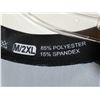 Image 3 : CHANDAIL À MANCHES LONGUES-HOMMES-NOIR 85% POLY-15% SPANDEX LOGO JKS / MMA GR 2XL