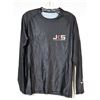 Image 1 : CHANDAIL À MANCHES LONGUES-HOMMES-NOIR 85% POLY-15% SPANDEX LOGO JKS / MMA GR L