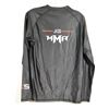 Image 2 : CHANDAIL À MANCHES LONGUES-FEMMES-NOIR 85% POLY-15% SPANDEX LOGO JKS / MMA GR L