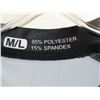 Image 3 : CHANDAIL À MANCHES LONGUES-FEMMES-NOIR 85% POLY-15% SPANDEX LOGO JKS / MMA GR L