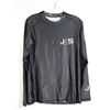 Image 1 : CHANDAIL À MANCHES LONGUES-FEMMES-NOIR 85% POLY-15% SPANDEX LOGO JKS / MMA GR L