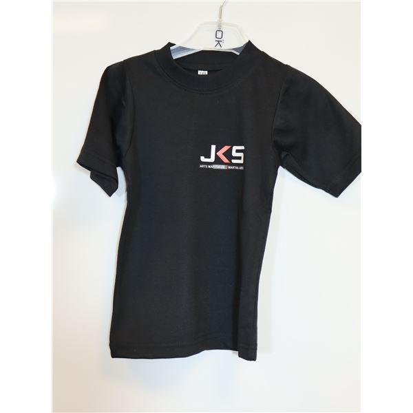 CHANDAIL NOIR ENFANTS LOGO JKS / MMA GR YXXS