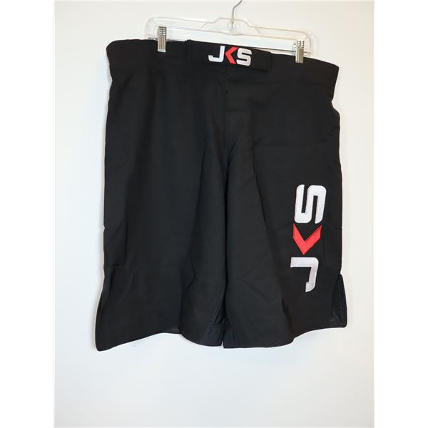 SHORT DE BOXE NOIRE LOGO JKS GR 2-XXL 10-XL