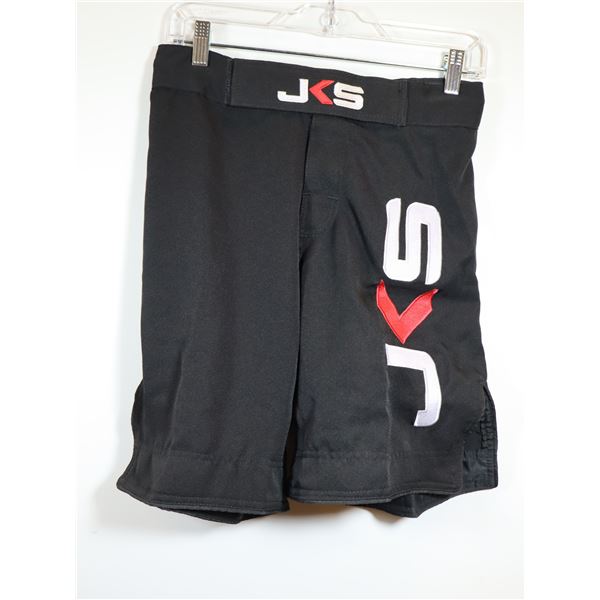 SHORT DE BOXE NOIRE LOGO JKS (2 VARIATIONS) GR S