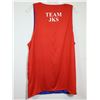 Image 2 : DÉBARDEUR RÉVERSIBLE (BLEU/ROUGE) LOGO "TEAM JKS" GR 5-XXL 5-XL