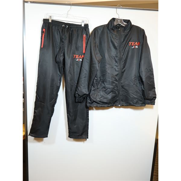ENS. DE VÊTEMENTS SPORTS NOIR LOGO JKS/TEAM JKS GR M